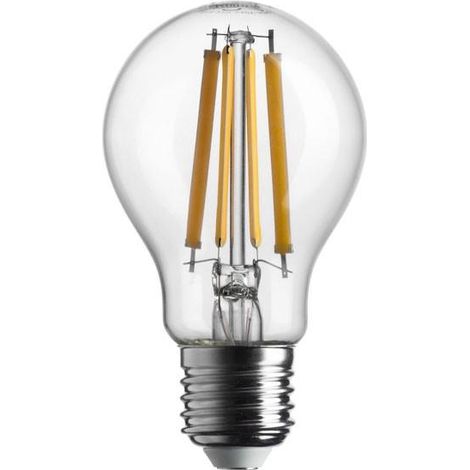 Ampoule LED E27 – 8,5W – 1055 lm – 2700K Blanc Chaud – Claire à Filament – Équiv. 75W