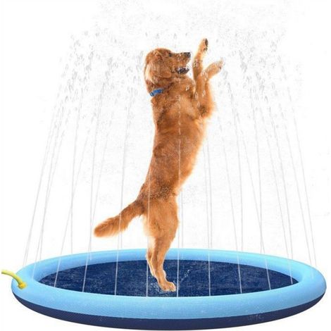 1 Tapis d'arrosage,100cm,antidérapant,PVC 0,45mm,jardin extérieur,chien (1/5)