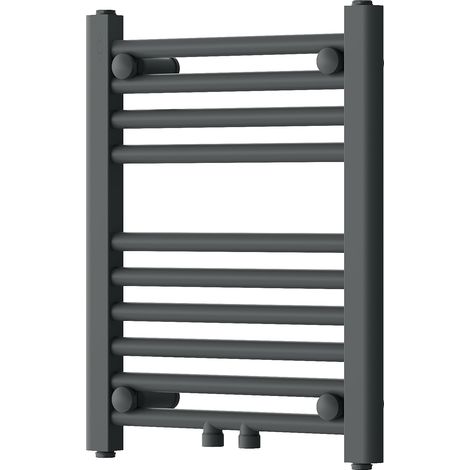 Mexen Mars Badezimmerheizkörper 500 x 400 mm, 178 W, Anthrazit - W110-0500-400-00-66 (1/5)