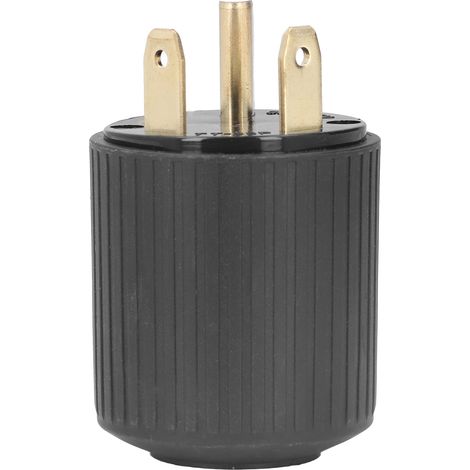 Adaptateur fiche verrouillable TT‑30P vers L5‑30P 30A 125V, contact en laiton, prise américaine pour appareils électriques (1/5)
