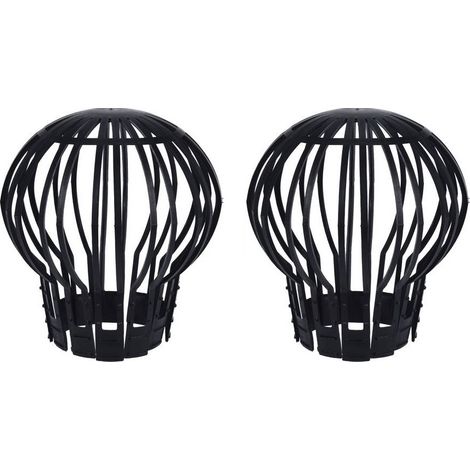 SET 2 FILTRI D.12XH14CM ANTI-FOGLIE PER GRONDAIA (1/2)