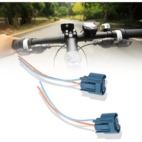 9005-3 Double fente LED avec connecteur femelle, faisceau de câblage pour douille de lampe H11, douille de feu antibrouillard H11, prise de douille de lampe (1/5)