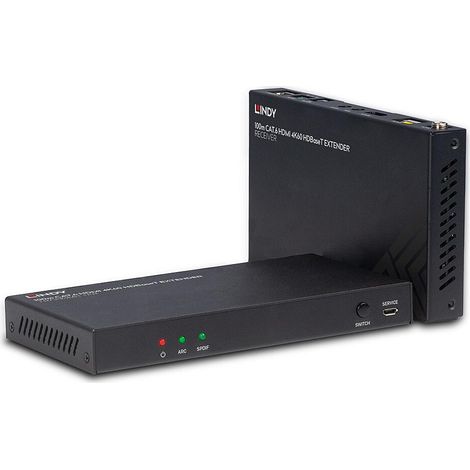 Extensor HDMI 4K60 sobre RJ45 HDBaseT hasta 100m Audio / IR / RS232 (1/4)