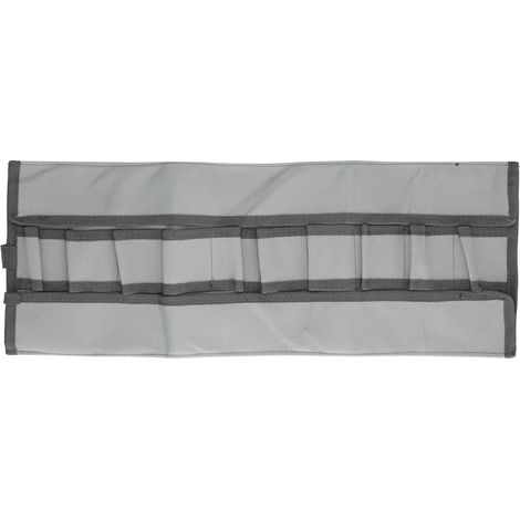 Sac de Rangement Imperméable en Toile Épais pour Outils de Jardin, Durable et Portable, Gris (1/5)
