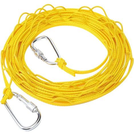 Corde à linge de voyage Corde à linge portable coupe-vent Corde à linge antidérapante pour le séchage des vêtements Corde à linge coupe-vent extérieure utilisée pour le camping à domicile Séchage du l (1/5)
