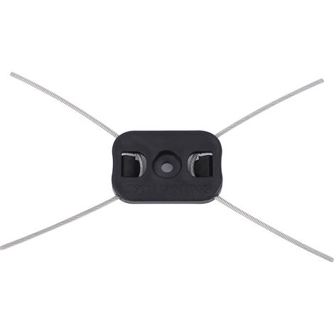 Tête de Coupe Fil Simple et Double pour Débroussailleuse Électrique Sans Fil - Accessoire de Tondeuse à Gazon Compatible-x (1/2)