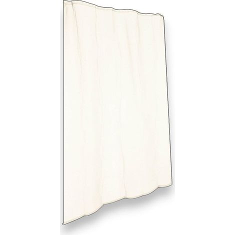 Zanzariera a tenda per esterno in poliestere 150x250 cm - Bianco (1/4)