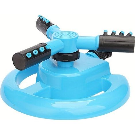 Arroseur rotatif automatique bleu 360°Tête d'arrosage intelligente pour verdissementéquipement de pulvérisation pour pelouses de jardin Système d'arrosage WonderOutils d'irrigation à grande échelle (1/3)