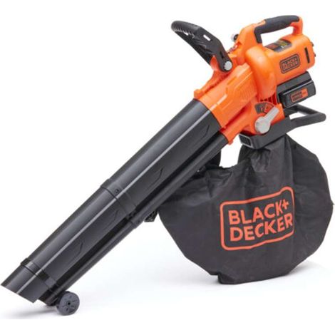 Aspirateur-souffleur-broyeur BLACK+DECKER 36V - Avec batterie et chargeur - Sac 45L (1/5)