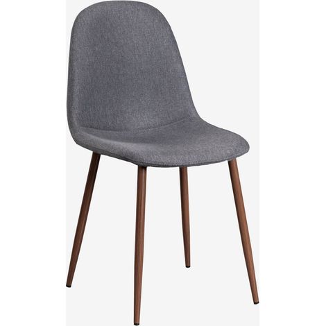Confezione 2 sedie da pranzo Glamm SKLUM         Legno scuro   