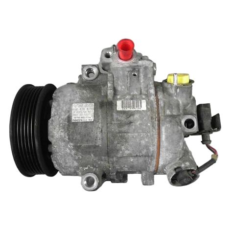 [PRODUIT D'OCCASION] Compresseur Air Conditionne SKODA Fabia II 07-10 ♻️ Ref Oe. 6q0820808f - Garantie à vie (1/4)