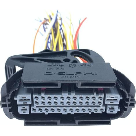 Compatible avec les Audi A4L, A6L, Q5, A5, Q3, A8 et A8L : faisceau de câbles et connecteur de pompe ABS – JB2245-38P