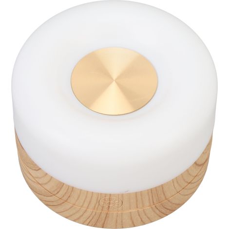 Lampe de chevet LED RGB sans fil tactile avec télécommande minuterie 1-6h anti-éblouissement 1200mAh pour chambre enfant et nursery (1/5)