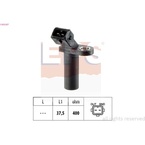 Capteur d'angle, vilebrequin EPS 1.953.037 FORD 138127 1E00-18-221 6 602 998