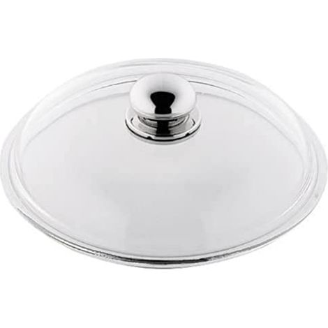 Silit 5328.3061.01 Coperchio di Ricambio per padelle Alte, da frittura e da Portata, con Manico in Metallo, Ø 28 cm (1/4)