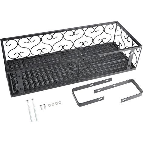 Étagère décorative pour pot de fleurs Zoternen, support pour plantes, balcon, fer (1/5)