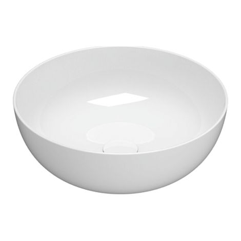 Lavabo en céramique Ø 45 cm Globo T-EDGE Le Ciotole B6T45BI  Blanc - Céramique (1/3)