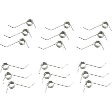 Set de dents à ressort - 18 pièces - Acier trempé - Pour scarificateur MTD Optima 35 VO - Jardin pelouse - Droite et gauche