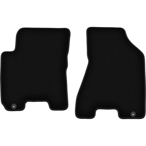 Tapis de sol avant basiques en velours pour : Kia Sportage II SUV (2004-2010) (1/5)