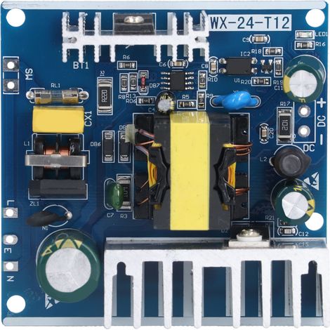 Module d'alimentation compact haute puissance, carte de conversion à découpage avec protection intégrée, pour équipements de communication et télécoms. (1/5)