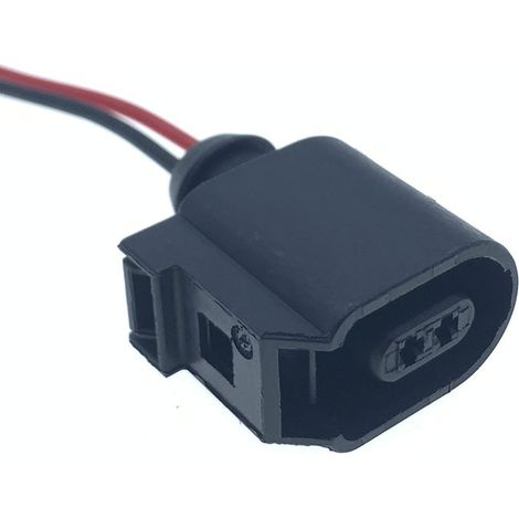 6E0973702 is a 2-pin connector for ABS sensors on the front and rear wheels of Volkswagen and Audi vehicles. (6E0 973 702, domestically produced) (1/4)
