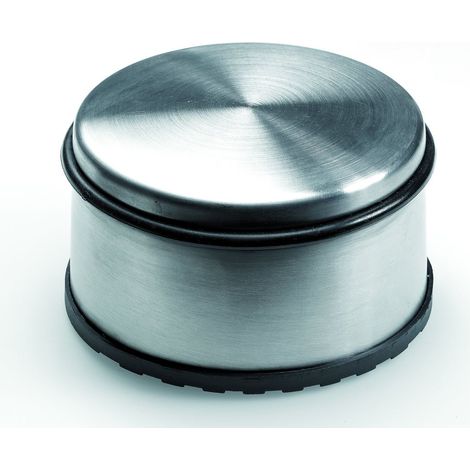 Hettich Türstopper 52,0 x 108/114 mm Edelstahl-Optik -1 Stück Türstopper
