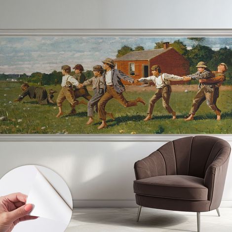 Fotomurale adesivo - Carta da parati adesiva - per la cucina camera da letto per la soggiorno - Gioco gioioso 250x104 cm (1/5)