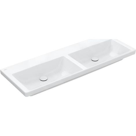 Villeroy & Boch Subway 3.0 lavabo double armoire, 2 trous pour (1/4)