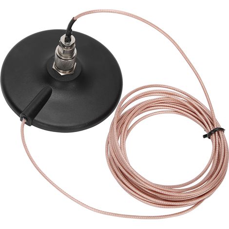 Câble d'alimentation magnétique MR5T-1.5 pour talkie-walkie/radio de voiture avec interface détachable MJ-MP et connecteur M (1/5)