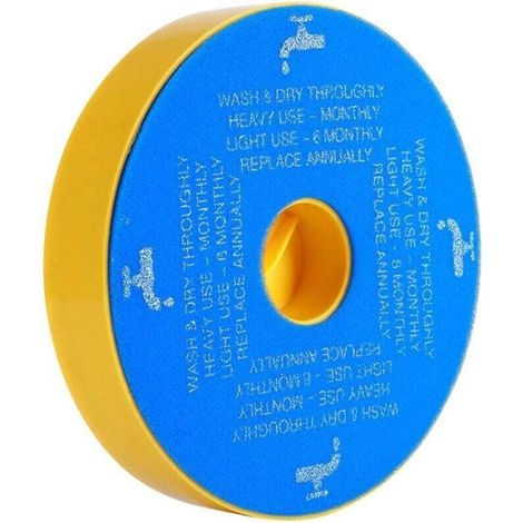 Filtro aspirapolvere riutilizzabile, spugna dello stesso spessore, lavabile, filtro pre-motore interno, accessori per la pulizia per Dyson DC05 DC08 DC14 DC15, pulizia della casa A (1/4)