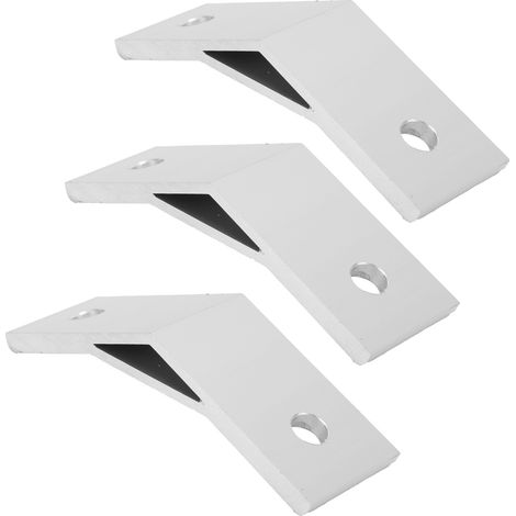 10 pièces Équerres d'angle 135° en aluminium pour profilés 4040, fixations robustes pour structures industrielles