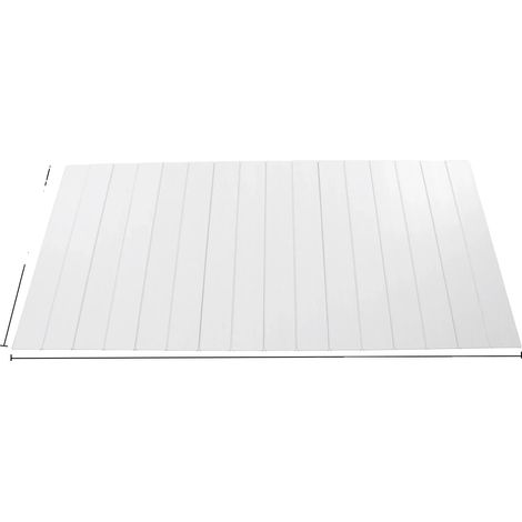 Copertura per vasca da bagno in PVC, facile da pulire, leggera e resistente. (1/2)