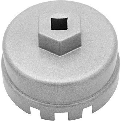 Clé de retrait de filtre à huile 36 mm pour voiture universelle - Pour Prius Corolla Rav4 (argenté) (1/5)