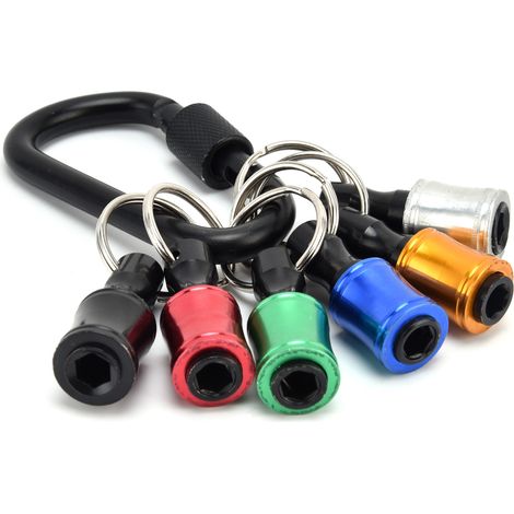 6 Pièces Clés à Douille avec Embouts Détachables Rapides et Barre d'Allonge pour Travaux de Bricolage (1/5)