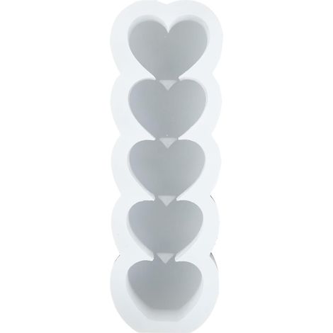 1 Pièce Moule à Bougie Silicone Moule Diy Créatif pour Décorations Maison pour Fabrication de Bougies Artisanales et Projets de Bricolage (1/5)