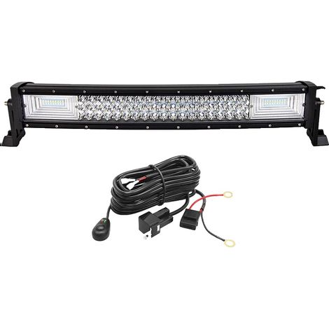 Barra de luz LED de alta intensidad, haz combinado, kit de cableado de 22 pulgadas y 270 W (1/2)