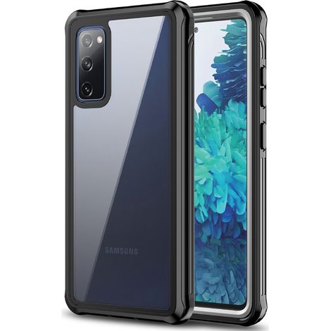 Coque - Galaxy S20 FE - 6.5 Pouces - Protection 360 Degres - Bumper Antichoc avec Protecteur Ecran Integre - 1 Piece (1/5)