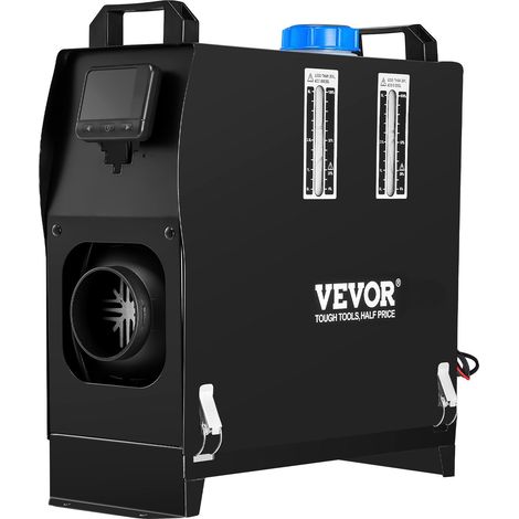 Chauffage diesel 5-8 kW, chauffage de stationnement diesel, chauffage tout-en-un 12 V pour camions, une sortie de chauffage, avec interrupteur LCD noir, chauffage diesel rapide, pour camping-cars, cam (1/5)