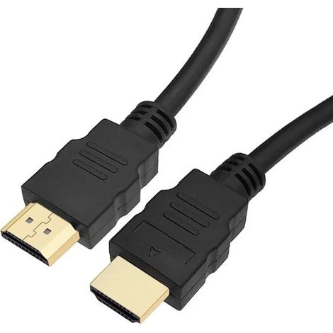 Câble HDMI 1,5 m/3 m/5 m/10 m compatible 4K/8K/3D, connecteur plaqué or, longueur 5 m (1/4)