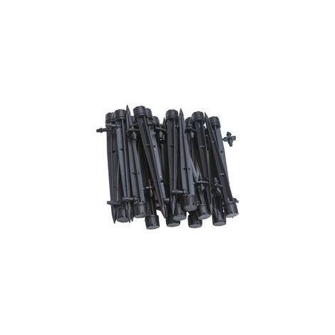 Goutteurs d'irrigation avec Connecteur pour Tube de 4mm / 7mm, Réglables 360 ° émetteur Micro Arroseurs Goutte Système Jardin des Plantes de Tuyau d'irrigation Brumisation, Paquet de 50 H249 (1/5)