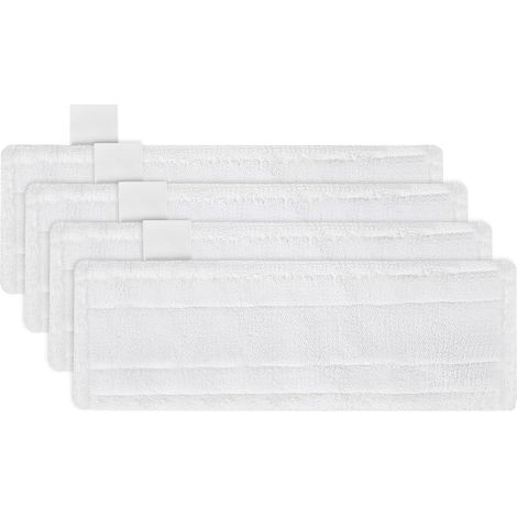 Paños de limpieza a vapor aptos para Karcher Easyfix SC2 SC3 SC4 SC5, paños de microfibra para mopa para la serie Karcher Easyfix SC (paño blanco - 4 unidades)