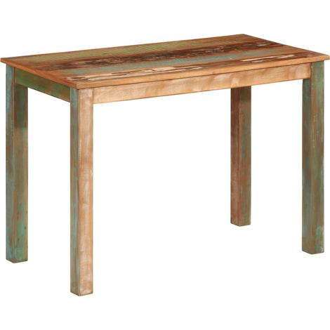 Esstisch 110x55x76 cm Altholz Massiv