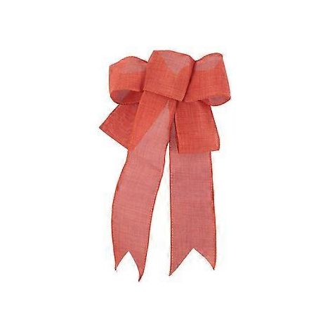 Nœud de couronne de Noël, nœud papillon décoratif pour sapin, nœud pour boîte cadeau de porte d'entrée