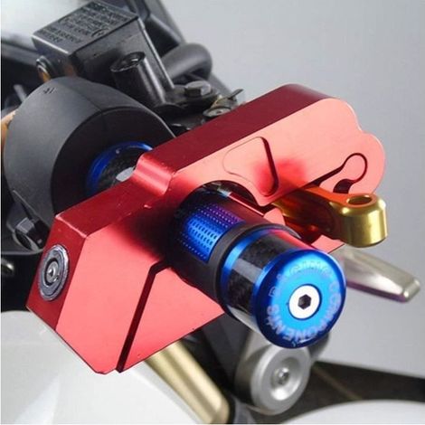 Lock of Brake for Motorcycle, Alloy aluminum Locking of Handlebar for Motorcycle Lock Anti-theft Locking of Safety (1/4)