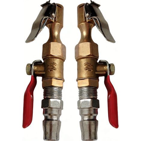 Adaptateur d'hivernage à double usage, robinet à bille en laiton à prise rapide, bateau, remorque, ligne d'eau, outil d'hivernage pour (1/2)