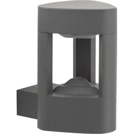 Applique esterna 20x12,5 GX53 grigio scuro IP54 SU-MA (1/3)