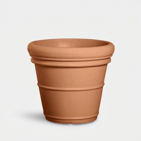 Pot d'extérieur en LLDPE Neoclassic Grand - Rouge (1/3)