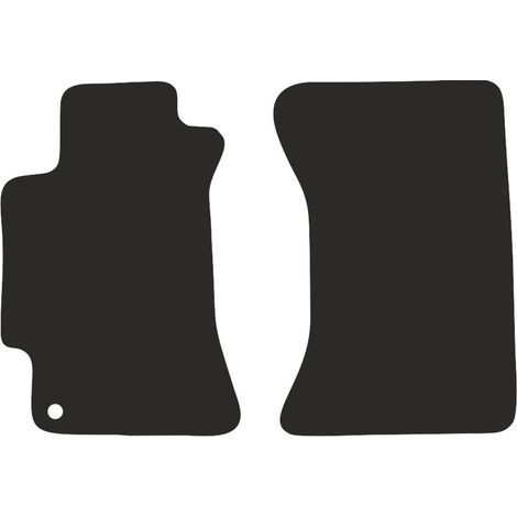 Alfombrillas delanteras de terciopelo BASIC para Subaru Impreza II GD sedán, station wagon (2000-2007) (1/2)