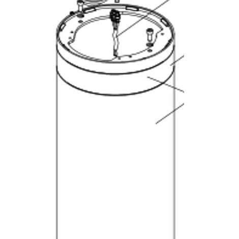 Cylindre J275Ha H600 Avec Bandeau Reflechissant FAAC