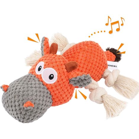 Jouet interactif en peluche pour le nettoyage des dents (1/5)